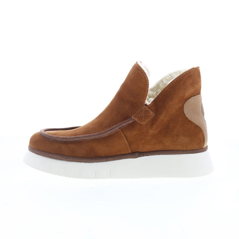 Fly London Coze COZE348FLY-001 Womens Brown Suede Ankle & Booties Boots