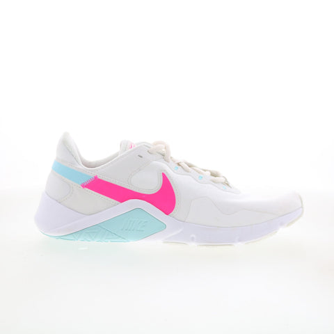 Nike Legend Essential 2 Womens White Athletic Cross Training Shoes