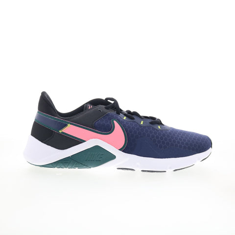 Nike Legend Essential 2 CQ9545-401 Womens Blue Athletic Cross Training Shoes