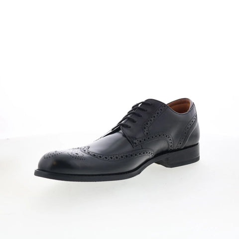 Clarks Craft Arlo Limit Mens Black Wide Oxfords & Lace Ups Wingtip Shoes