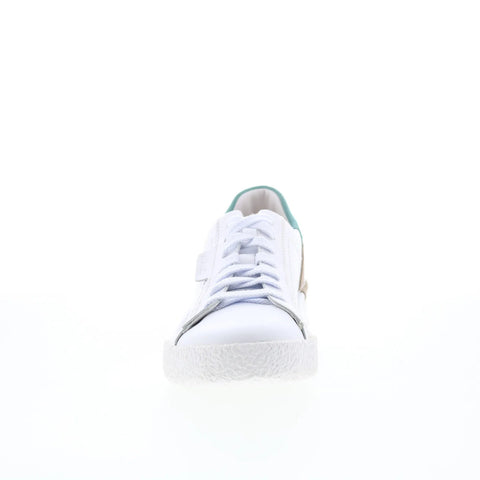 Clarks Craft Cup Lace 26164240 Womens White Leather Lifestyle Sneakers Shoes