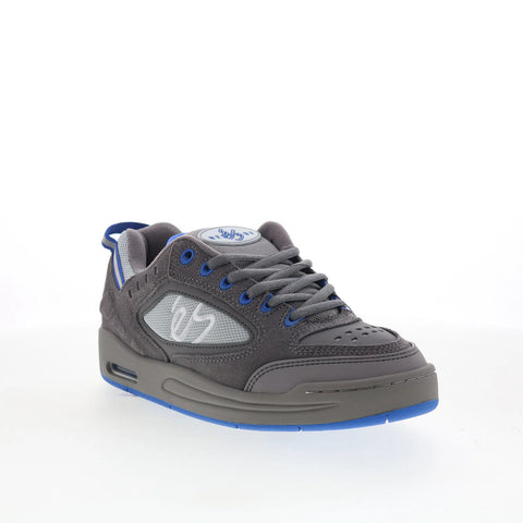 ES Creager 5102000062092 Mens Gray Suede Skate Inspired Sneakers Shoes