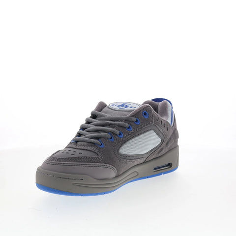 ES Creager 5102000062092 Mens Gray Suede Skate Inspired Sneakers Shoes