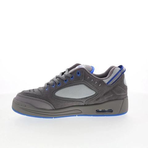ES Creager 5102000062092 Mens Gray Suede Skate Inspired Sneakers Shoes