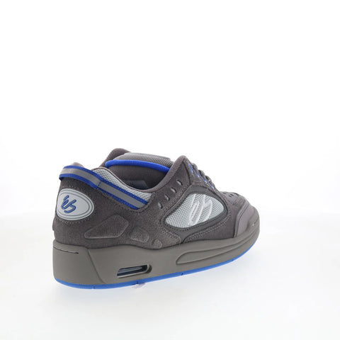 ES Creager 5102000062092 Mens Gray Suede Skate Inspired Sneakers Shoes