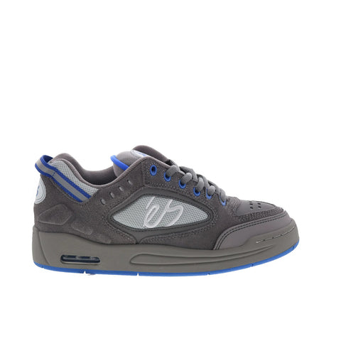 ES Creager 5102000062092 Mens Gray Suede Skate Inspired Sneakers Shoes
