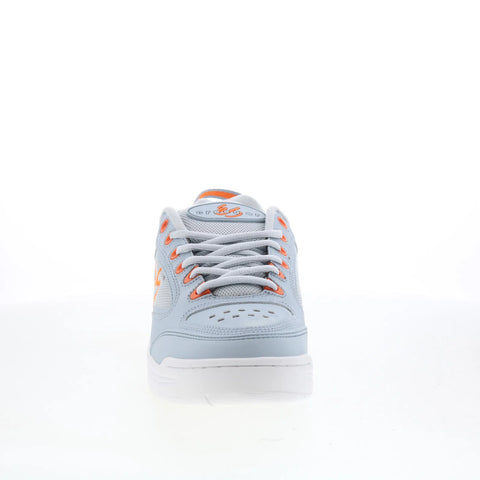 ES Creager 5102000062097 Mens Gray Leather Skate Inspired Sneakers Shoes
