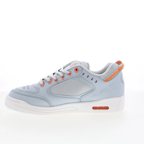 ES Creager 5102000062097 Mens Gray Leather Skate Inspired Sneakers Shoes