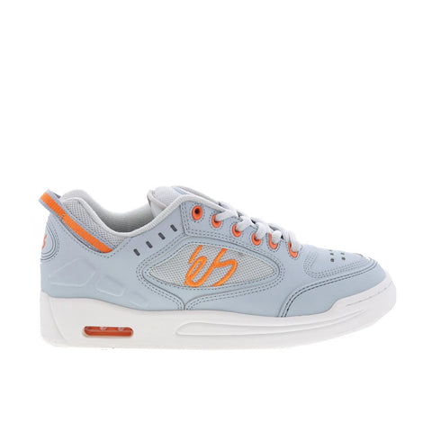 ES Creager 5102000062097 Mens Gray Leather Skate Inspired Sneakers Shoes