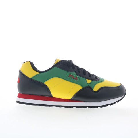 Fila Cress Color Block 1RM02056-707 Mens Black Lifestyle Sneakers Shoes