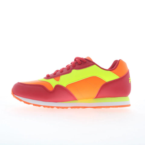 Fila Cress Color Clock 1RM02056-832 Mens Red Lifestyle Sneakers Shoes
