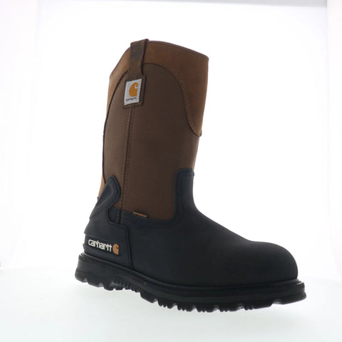 Carhartt Steel Toe WP Insulated Wellington Mens Black Wide Work Boots