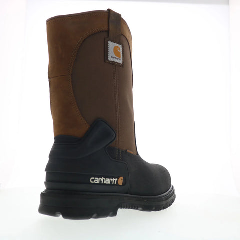 Carhartt Steel Toe WP Insulated Wellington Mens Black Wide Work Boots
