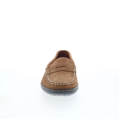 T.B. Phelps Cruiser Mens Brown Suede Slip On Loafers & Slip Ons Penny Shoes