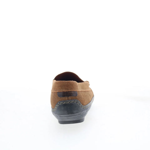T.B. Phelps Cruiser Mens Brown Suede Slip On Loafers & Slip Ons Penny Shoes