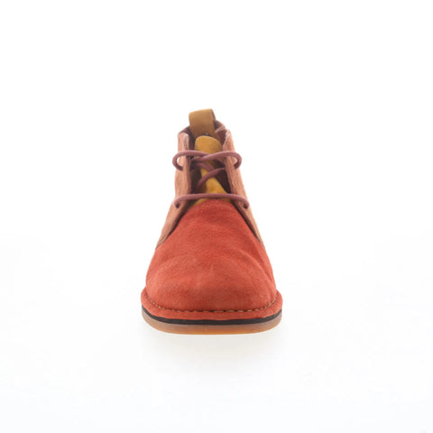 Hush Puppies Crya Catelyn Ankle Boot HW05490-800 Womens Orange Lace Up Boots