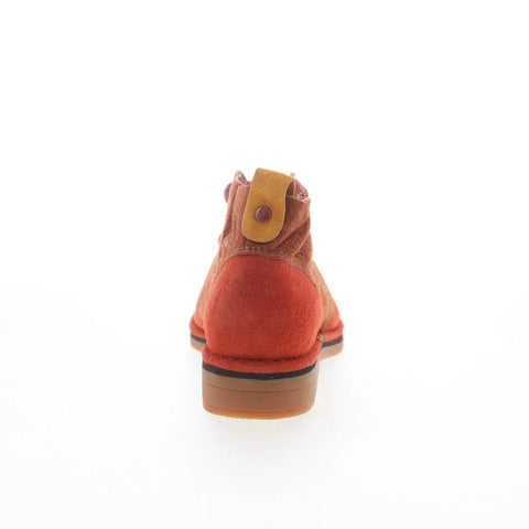 Hush Puppies Crya Catelyn Ankle Boot HW05490-800 Womens Orange Lace Up Boots