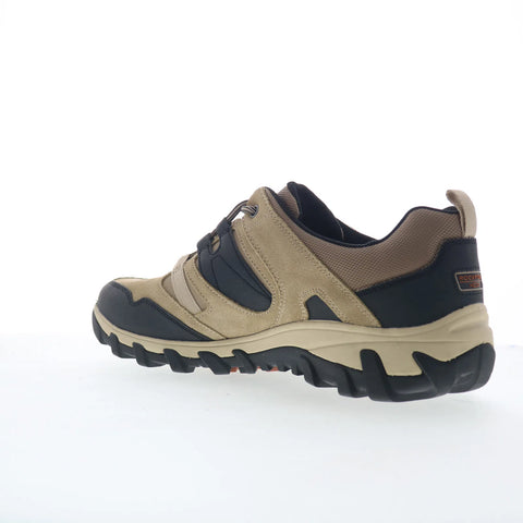 Rockport CSP Low Tie Mens Beige Suede Lace Up Lifestyle Sneakers Shoes