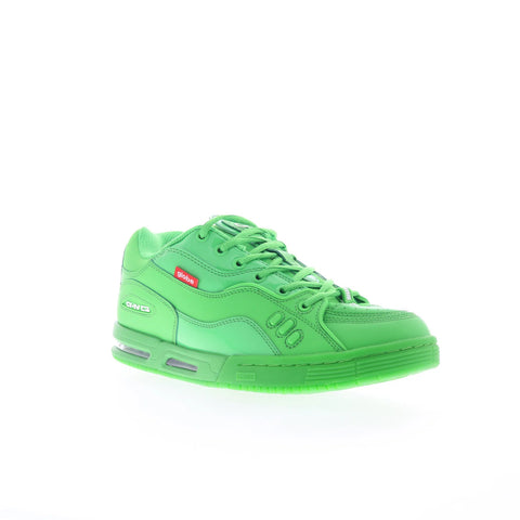 Globe CT-4 GBCT4 Mens Green Leather Lace Up Skate Inspired Sneakers Shoes