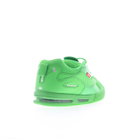 Globe CT-4 GBCT4 Mens Green Leather Lace Up Skate Inspired Sneakers Shoes