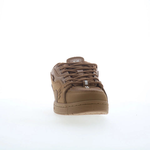 Globe CT-4 GBCT4 Mens Brown Leather Lace Up Skate Inspired Sneakers Shoes