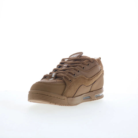 Globe CT-4 GBCT4 Mens Brown Leather Lace Up Skate Inspired Sneakers Shoes