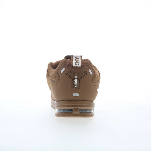 Globe CT-4 GBCT4 Mens Brown Leather Lace Up Skate Inspired Sneakers Shoes