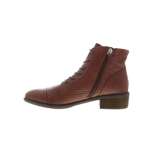 Comfortiva Cordia CT0006800 Womens Brown Leather Lace Up Casual Dress Boots