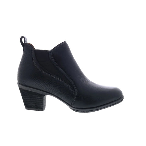 Comfortiva Bailey CT0040301 Womens Black Leather Ankle & Booties Boots