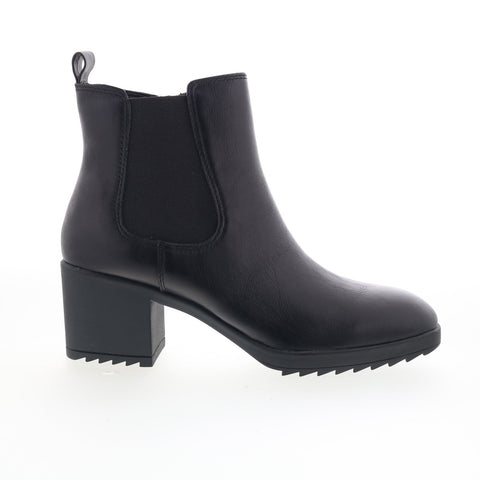 Comfortiva Hammond CT00528 Womens Black Wide Leather Ankle & Booties Boots