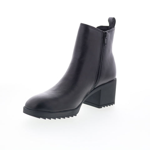 Comfortiva Hammond CT00528 Womens Black Wide Leather Ankle & Booties Boots