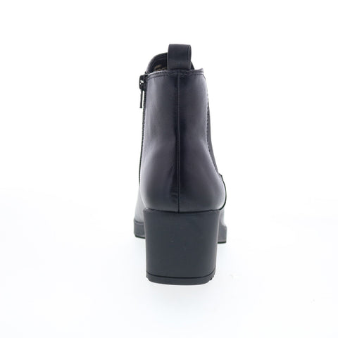 Comfortiva Hammond CT00528 Womens Black Wide Leather Ankle & Booties Boots