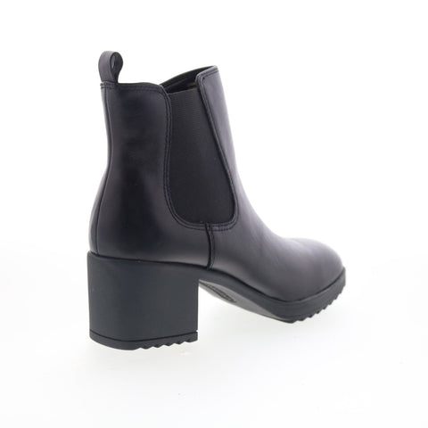 Comfortiva Hammond CT00528 Womens Black Wide Leather Ankle & Booties Boots
