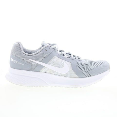 Nike Run Swift 2 CU3528-001 Womens Gray Mesh Athletic Running Shoes