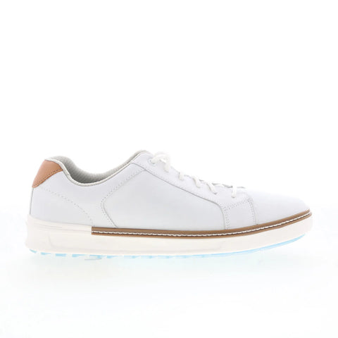 Johnston & Murphy Culling Mens White Oxfords & Lace Ups Casual Shoes