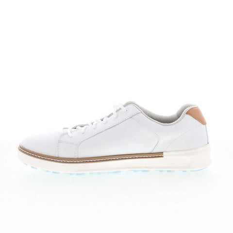 Johnston & Murphy Culling Mens White Oxfords & Lace Ups Casual Shoes
