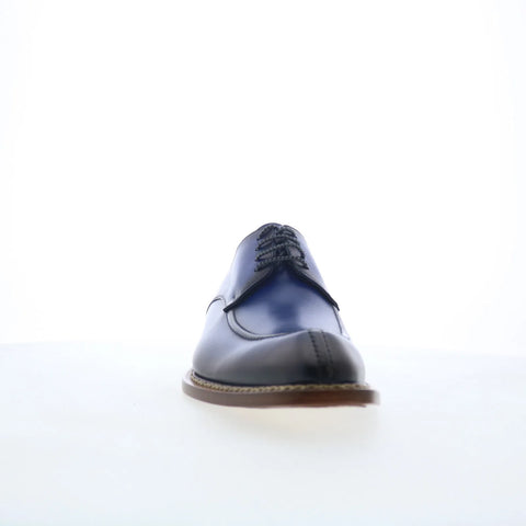 Mezlan Cupula Patina Leather 21846 Mens Blue Oxfords & Lace Ups Casual Shoes
