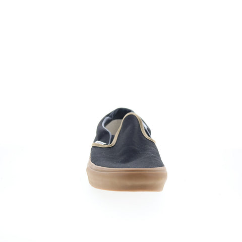 Vans Wide Classic Slip On Mens Black Wide Canvas Lifestyle Sneakers Shoes