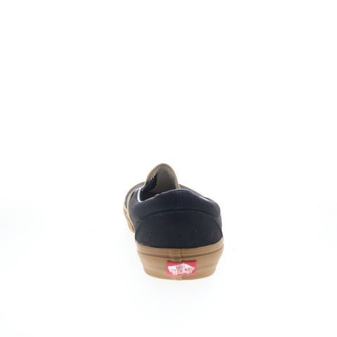 Vans Wide Classic Slip On Mens Black Wide Canvas Lifestyle Sneakers Shoes
