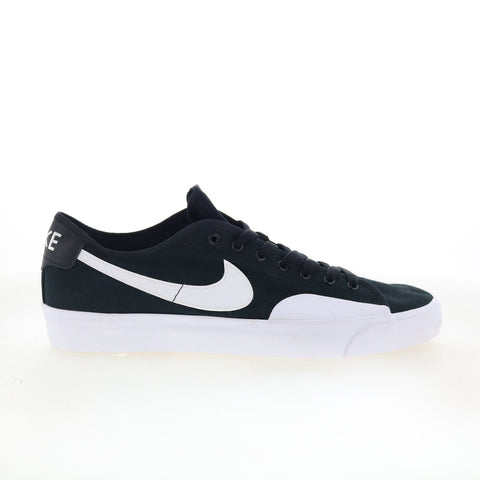 Nike SB Blazer Court CV1658-002 Mens Black Canvas Lifestyle Sneakers Shoes