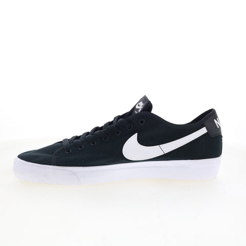 Nike SB Blazer Court CV1658-002 Mens Black Canvas Lifestyle Sneakers Shoes