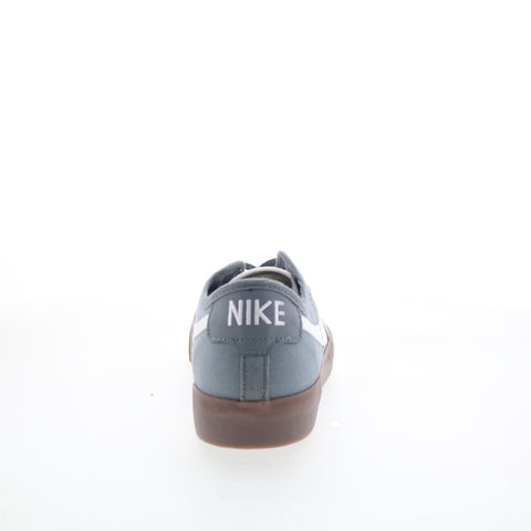 Nike SB BLZR Court CV1658-005 Mens Gray Canvas Skate Inspired Sneakers Shoes