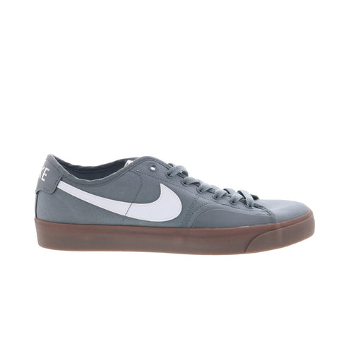 Nike SB BLZR Court CV1658-005 Mens Gray Canvas Skate Inspired Sneakers Shoes