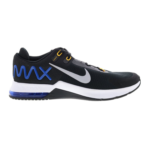 Nike Air Max Alpha Trainer 4 Mens Black Canvas Athletic Cross Training Shoes