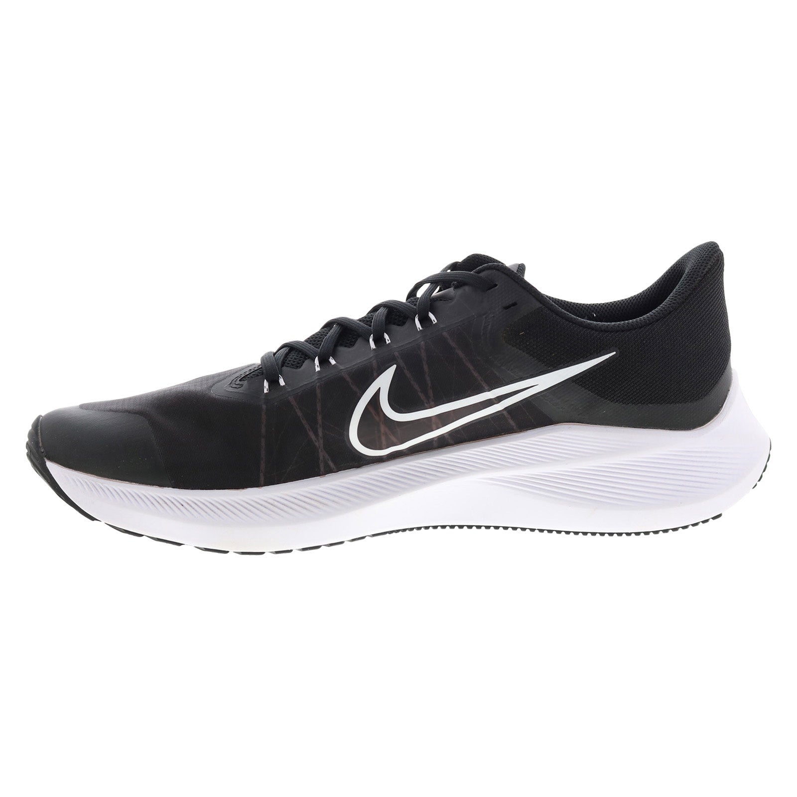 Nike Zoom Winflo 8 CW3419-006 Mens Black Canvas Athletic Running