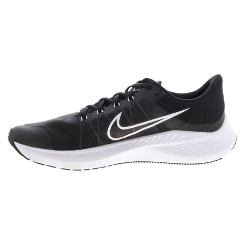 Nike Zoom Winflo 8 CW3419-006 Mens Black Canvas Athletic Running Shoes