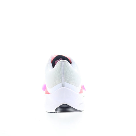 Nike Zoom Winflo 8 CW3421-100 Womens White Canvas Athletic Running Shoes