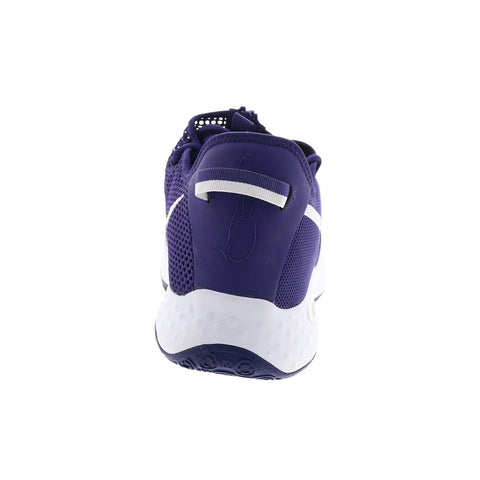 Nike PG 4 TB Promo CW4134-501 Mens Purple Canvas Athletic Basketball Shoes