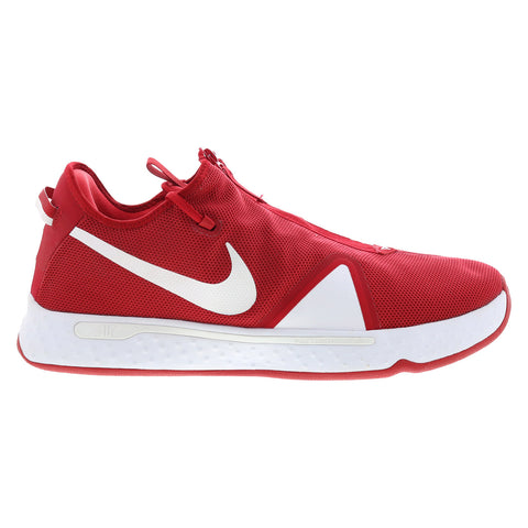 Nike PG 4 TB Promo CW4134-600 Mens Red Canvas Athletic Basketball Shoes