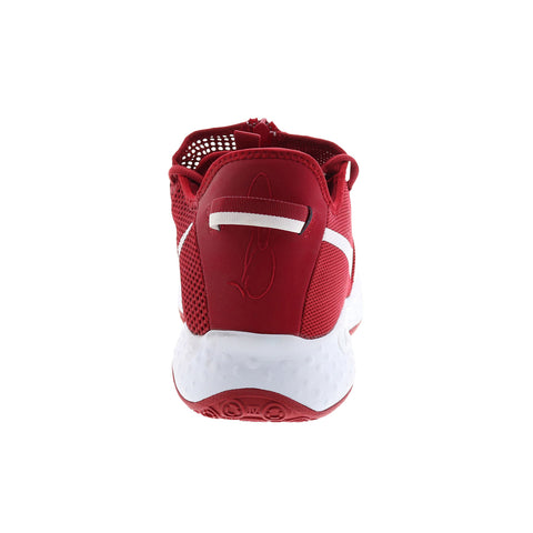 Nike PG 4 TB Promo CW4134-602 Mens Red Canvas Athletic Basketball Shoes